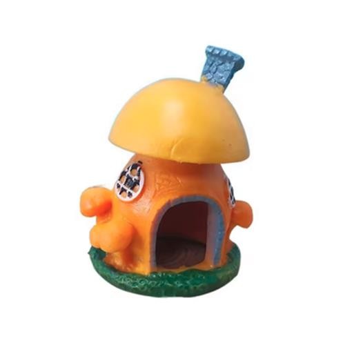 Mini Aquarium Medium Scenary Decorations Boats Planes Huts