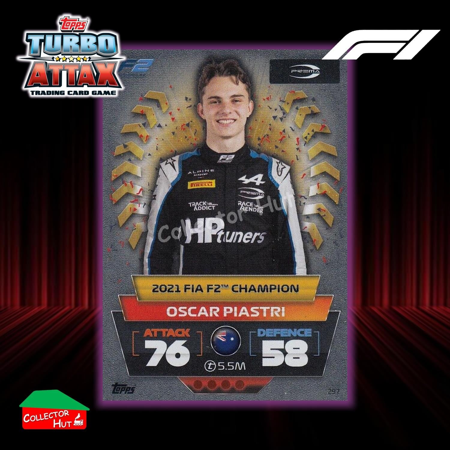Topps Turbo Attax Formula 1 F1 2022 Limited Edition, 100 Club & Foil Cards