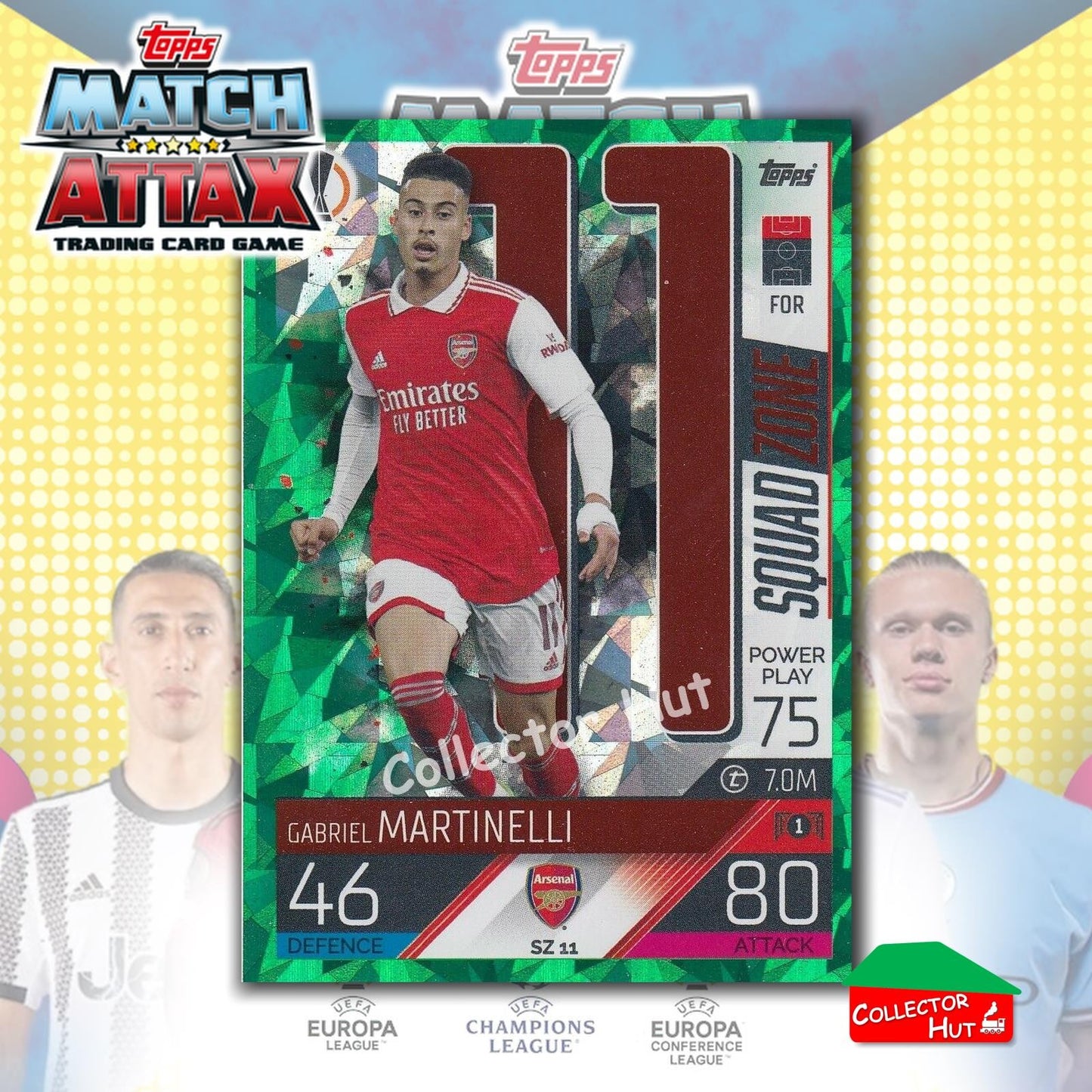 Topps Match Attax Extra 2022/23 Parallel CRYSTAL & EMERALD Cards YOU CHOOSE