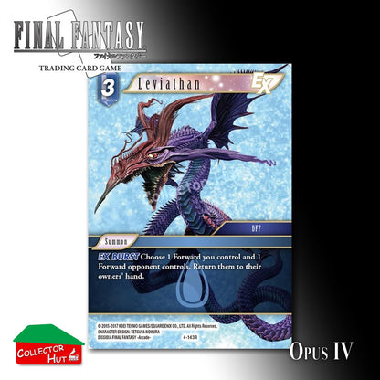 Final Fantasy Trading Card Game OPUS IV 4 FOIL CARDS You Choose