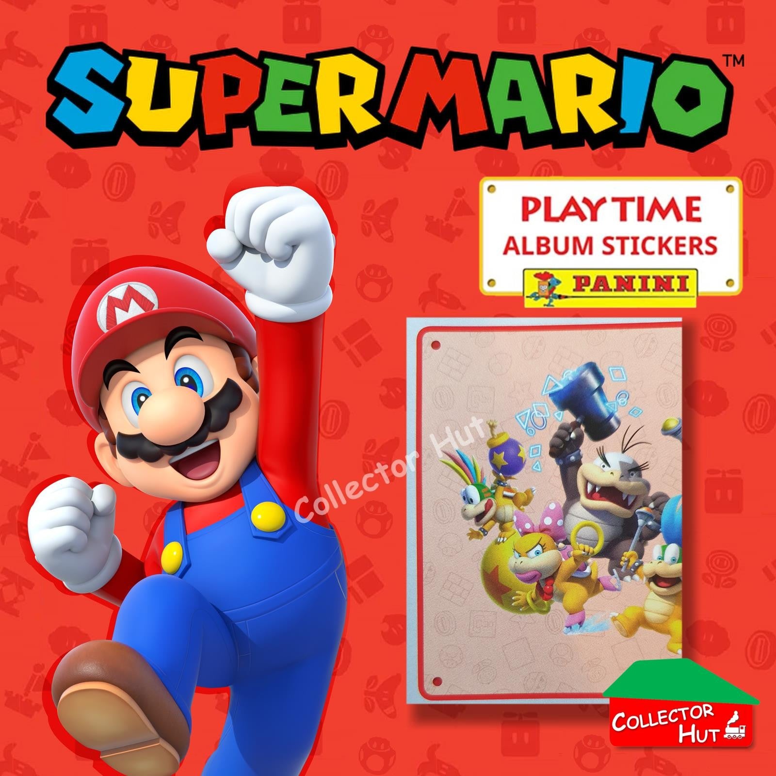 Panini Super Mario Playtime Sticker Collection Singles