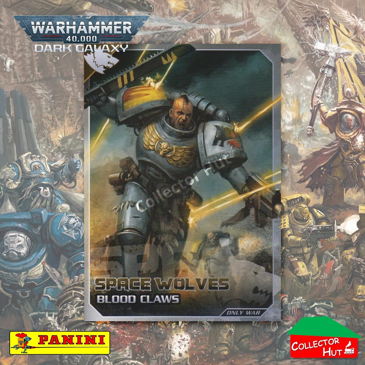 PANINI Warhammer 40,000 Dark Galaxy Only War Base Trading Cards #1-225