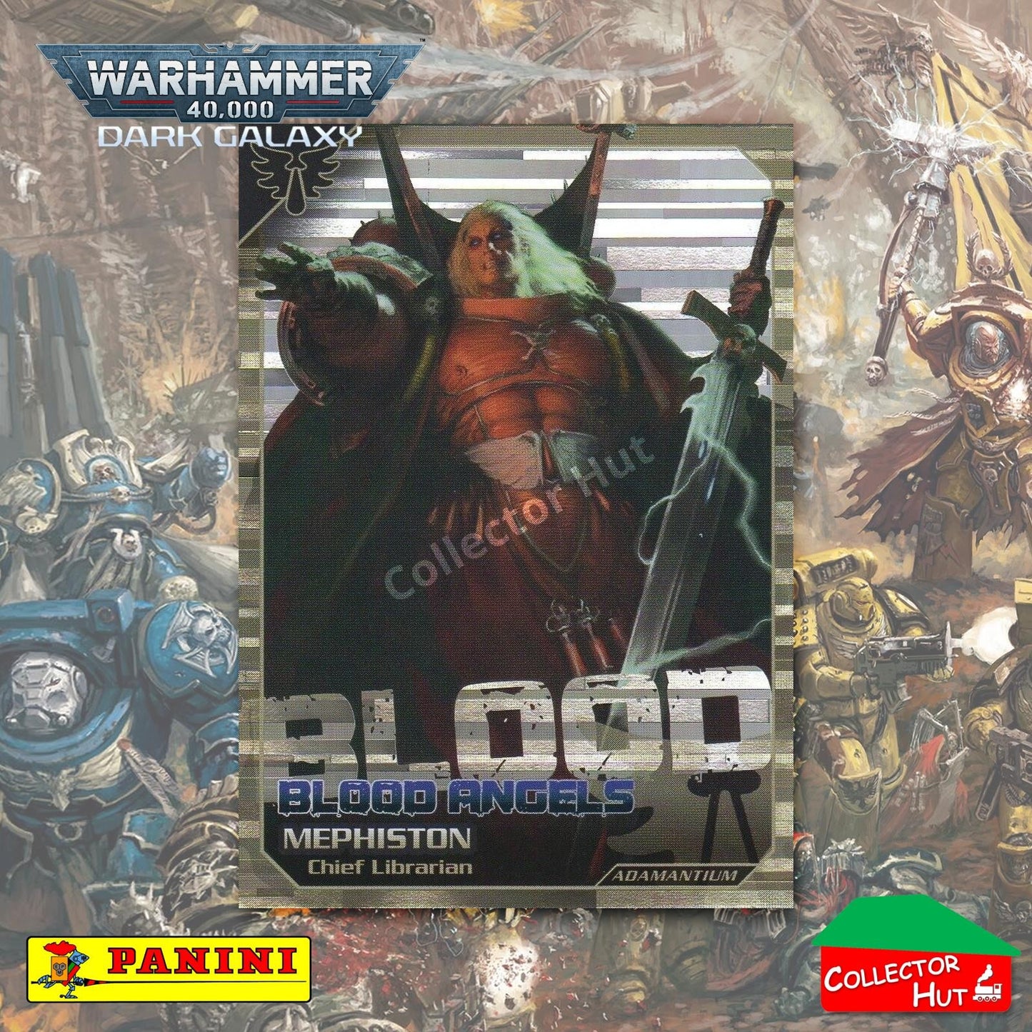 PANINI Warhammer 40,000 Dark Galaxy Webway Inferno Adamantium Limited FOIL Cards