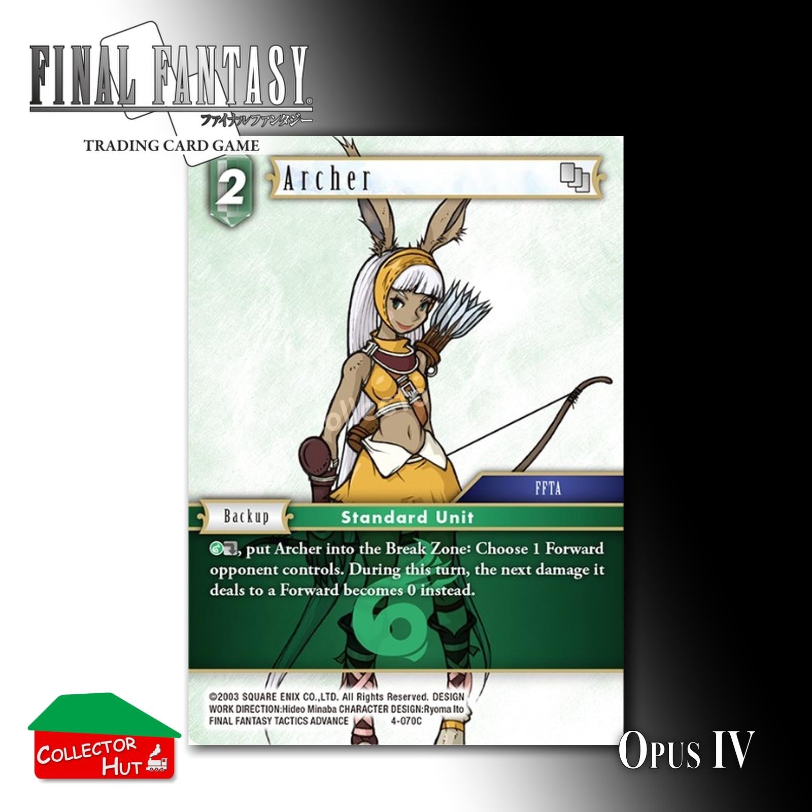 Final Fantasy Trading Card Game OPUS IV 4 Singles You Choose