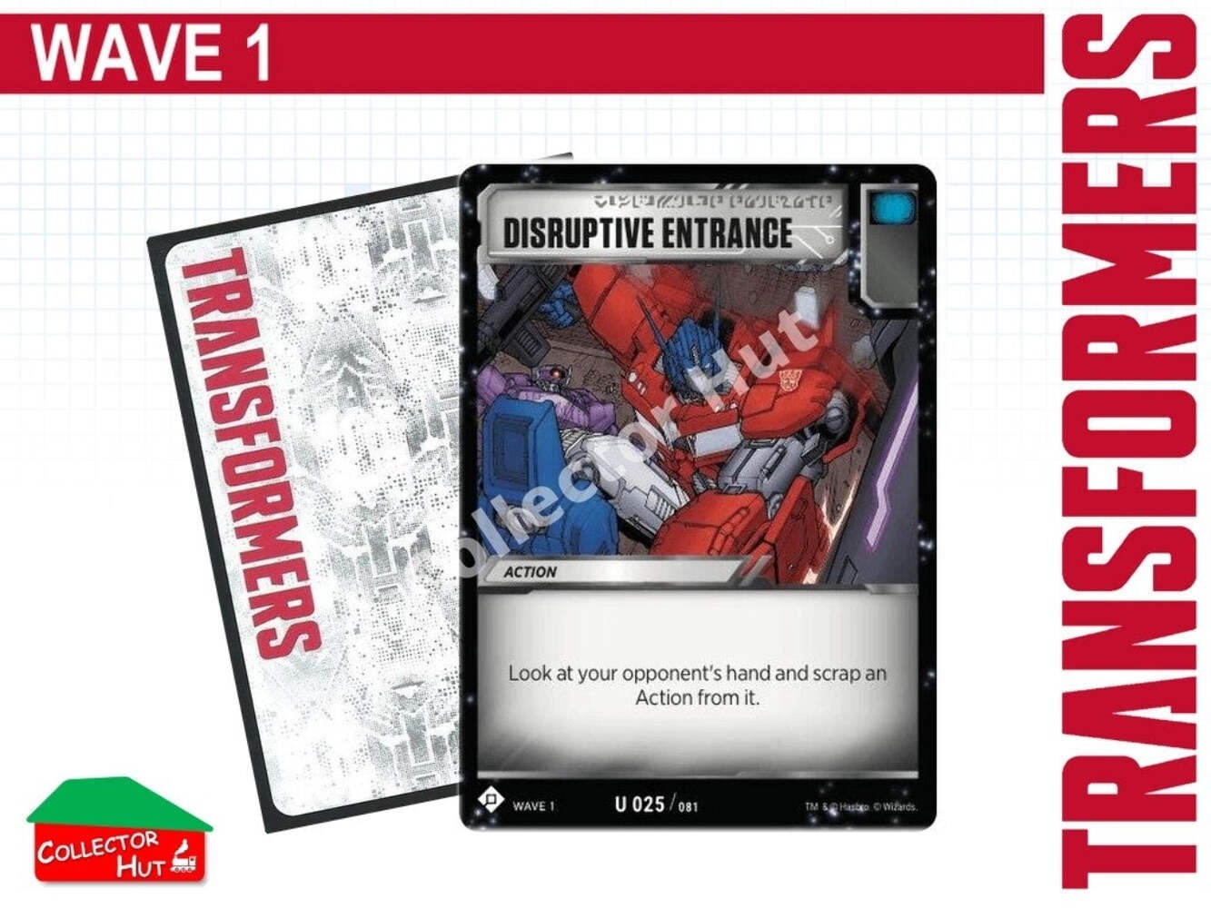 Transformers TCG Wave 1 BATTLE Cards Common/Uncommon
