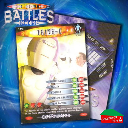 DOCTOR WHO Battles in Time #140-275 EXTERMINATOR RARE & COMMON Cards YOU CHOOSE