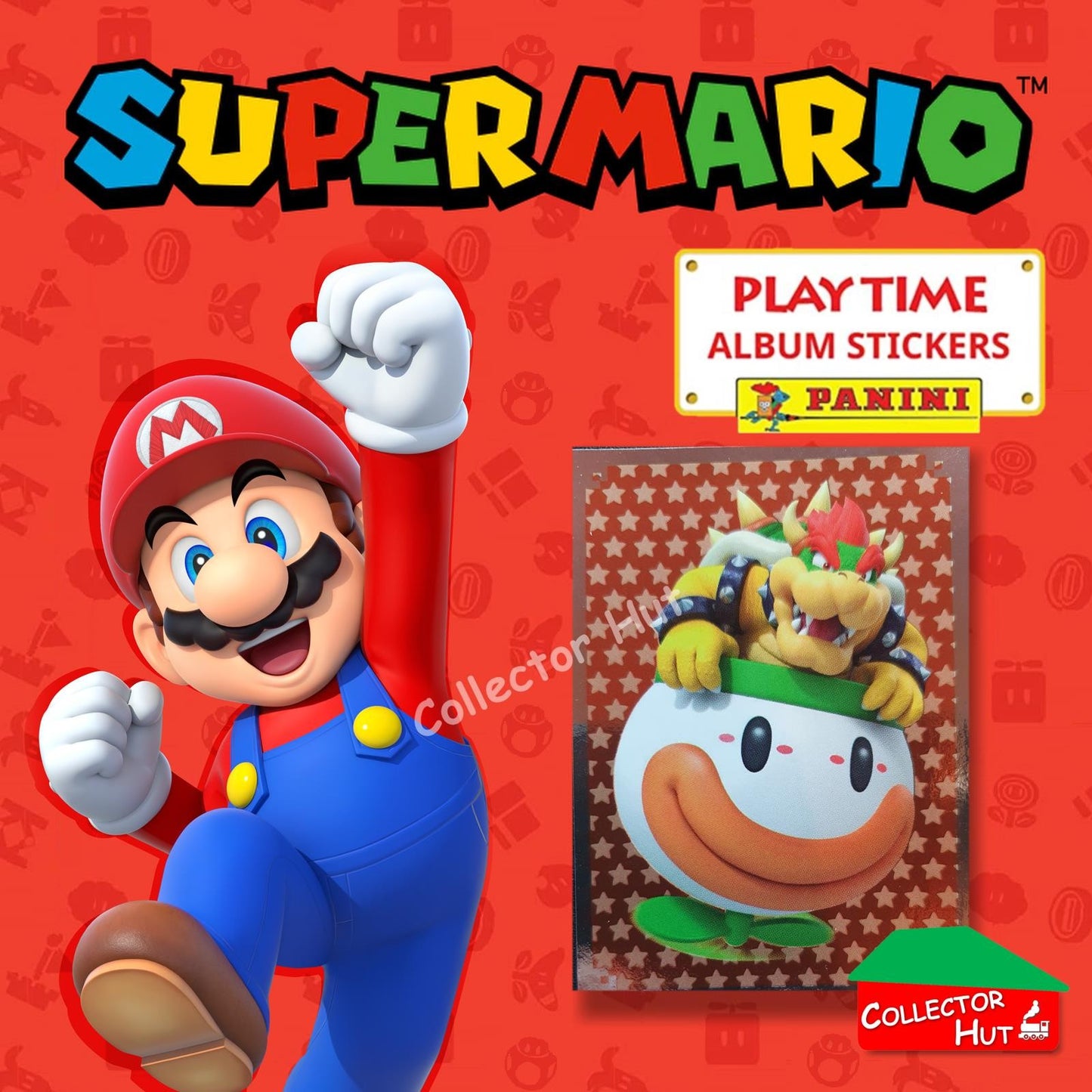 Panini Super Mario Playtime Sticker Collection Singles