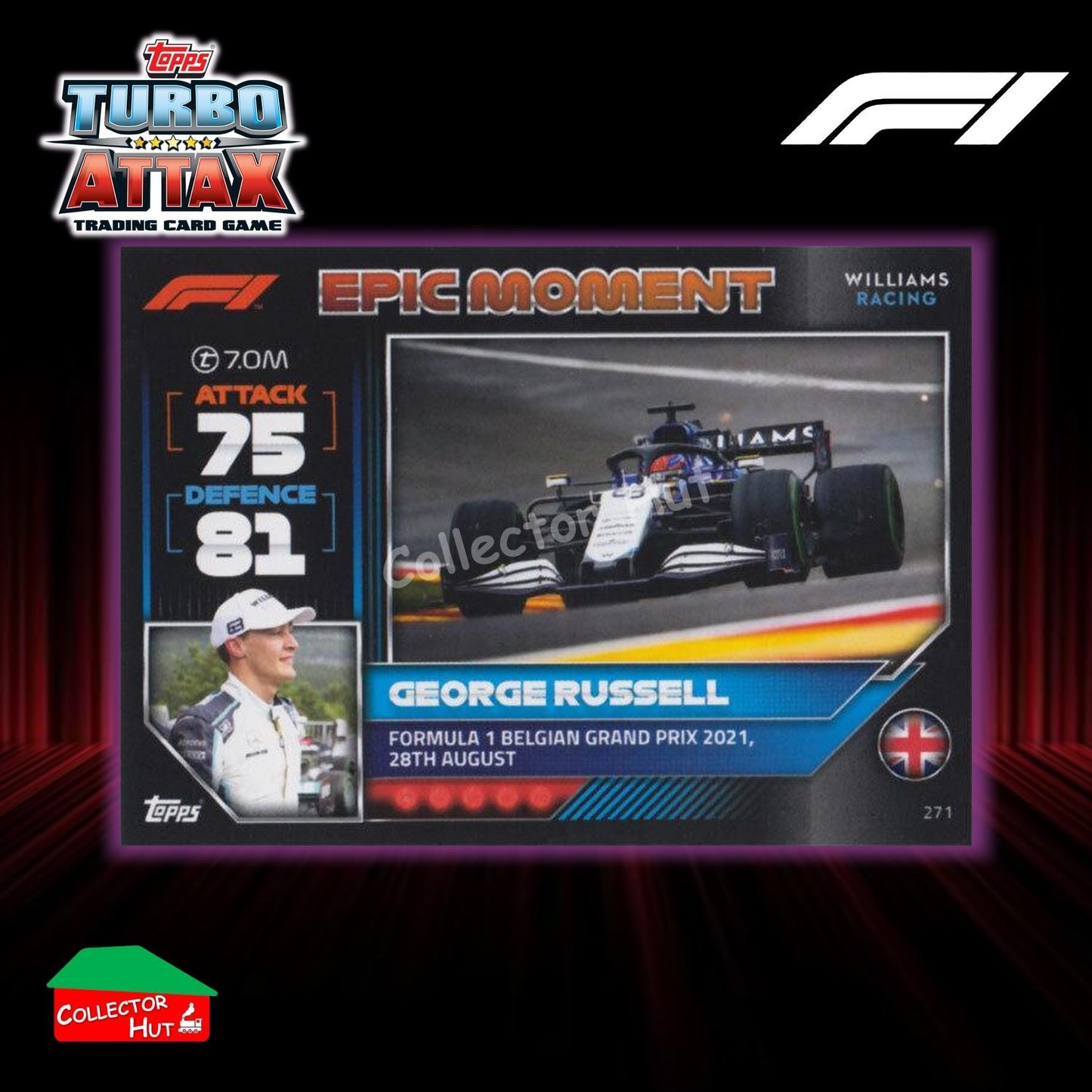 Topps Turbo Attax Formula 1 F1 2022 #136-279 Base Cards YOU CHOOSE