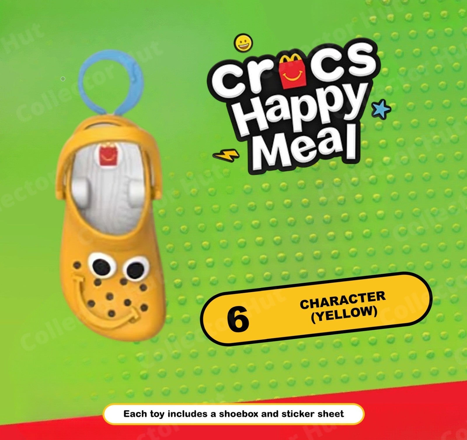 McDonald’s Happy Meal Toy Mini Crocs Keyring Clip 2026  U K