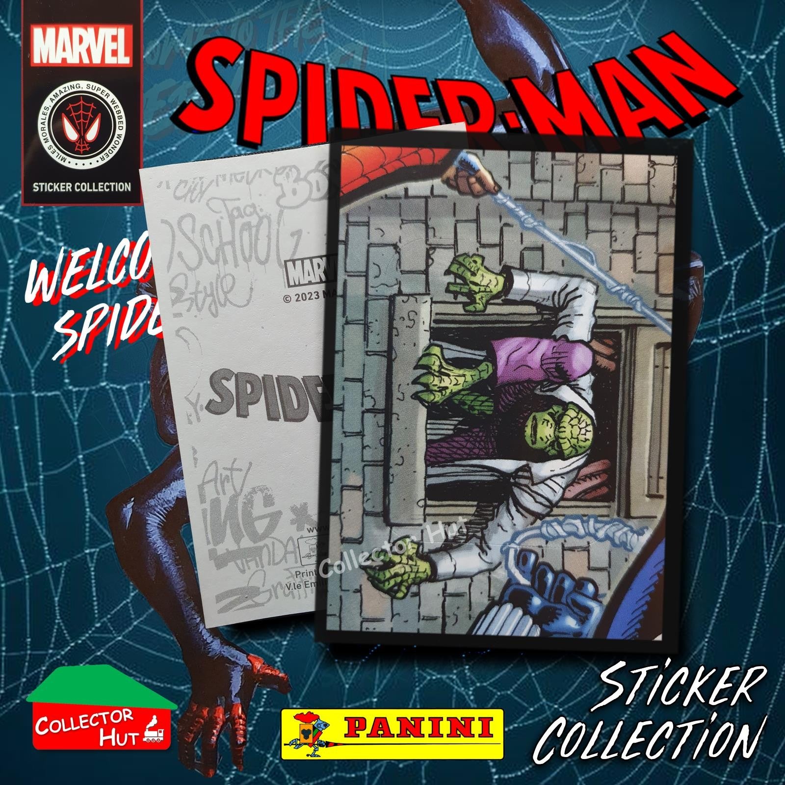 Panini Spider-Man Spider-Verse 2023 Collection Sticker Singles #1-163 & F1-30