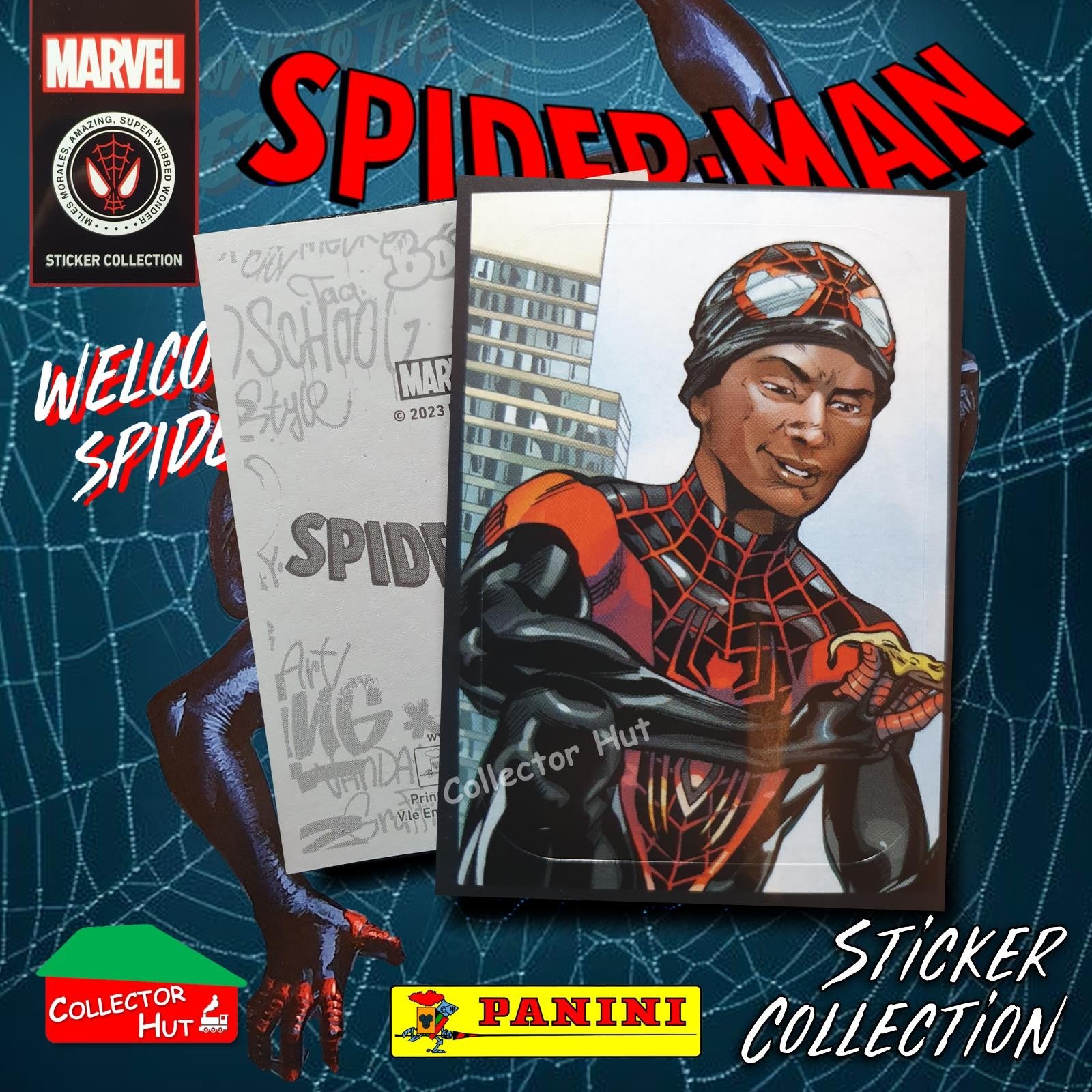Panini Spider-Man Spider-Verse 2023 Collection Sticker Singles #1-163 & F1-30