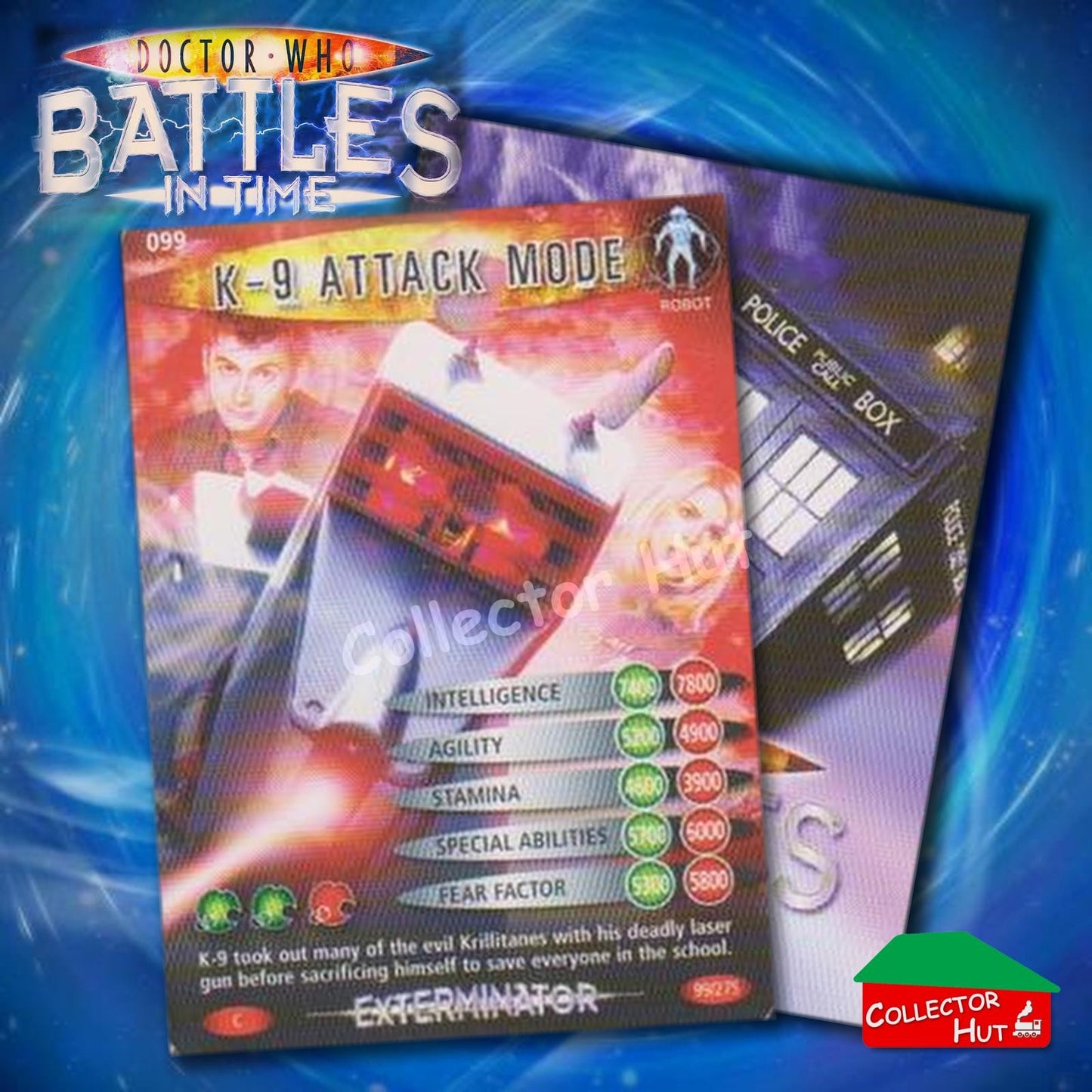 DOCTOR WHO Battles in Time #1-139 EXTERMINATOR RARE & COMMON Cards YOU CHOOSE
