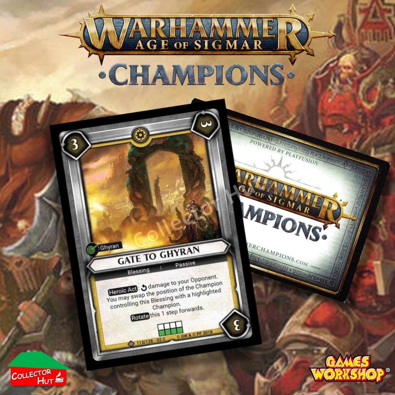 Warhammer Age of Sigmar: Champions Wave 2 ONSLAUGHT Trading Cards CHOOSE SINGLES