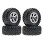 RC Model Wheels Tyres 5mm Hub 73mm x 32mm 38g 4pcs Set Car Truck MN99
