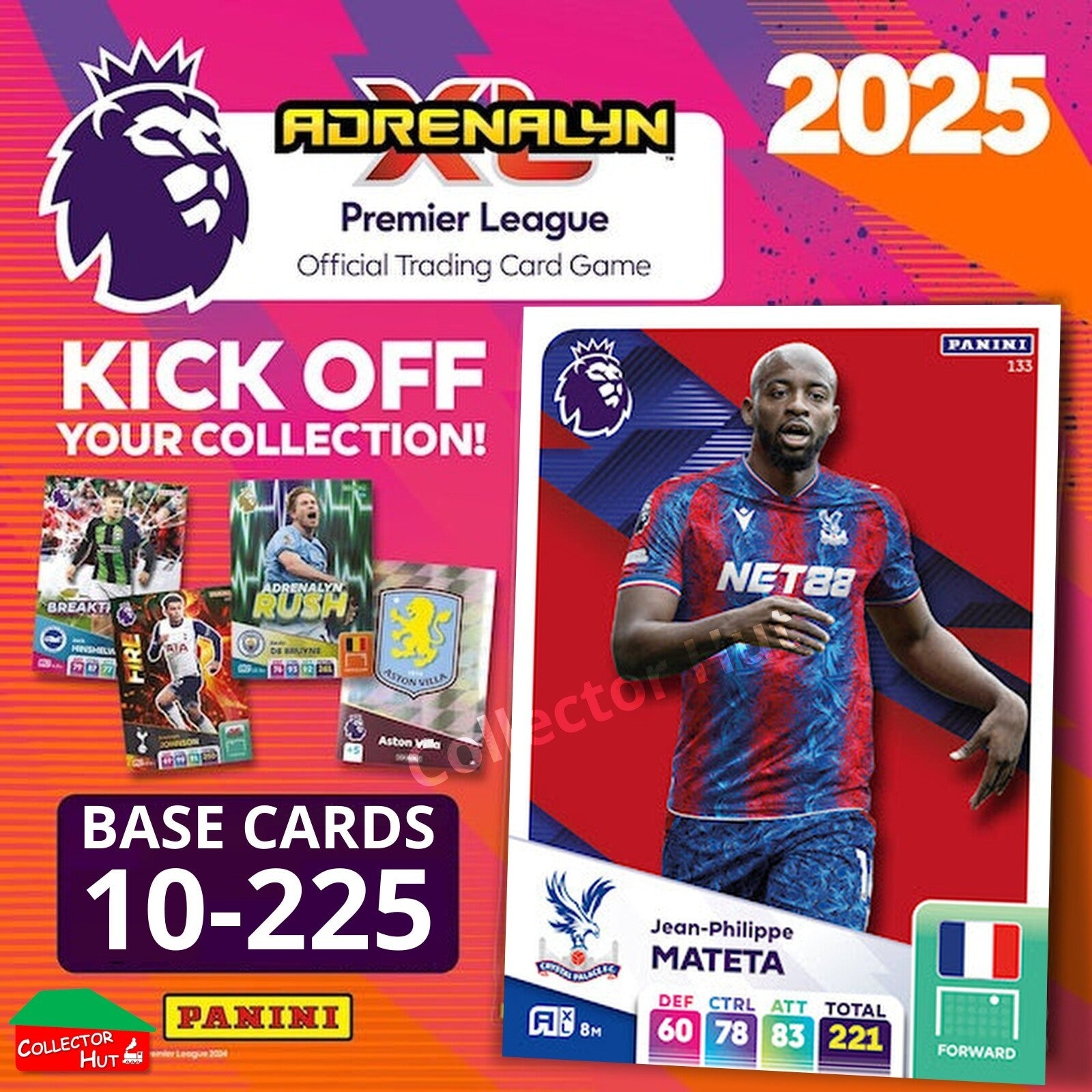 Panini Adrenalyn XL Premier League 2025 2024/25 Base & Foils #10-225