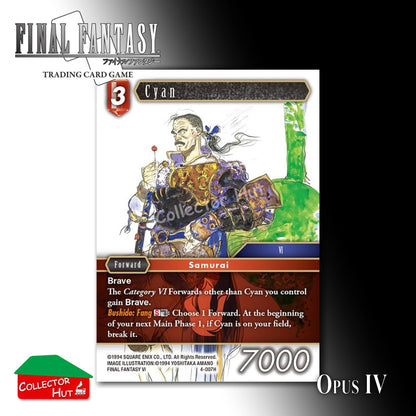Final Fantasy Trading Card Game OPUS IV 4 Singles You Choose