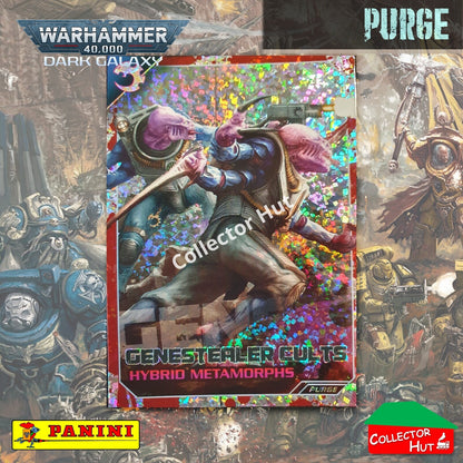 PANINI Warhammer 40,000 Dark Galaxy Parallel Trading Card Crusade Vanguard Purge