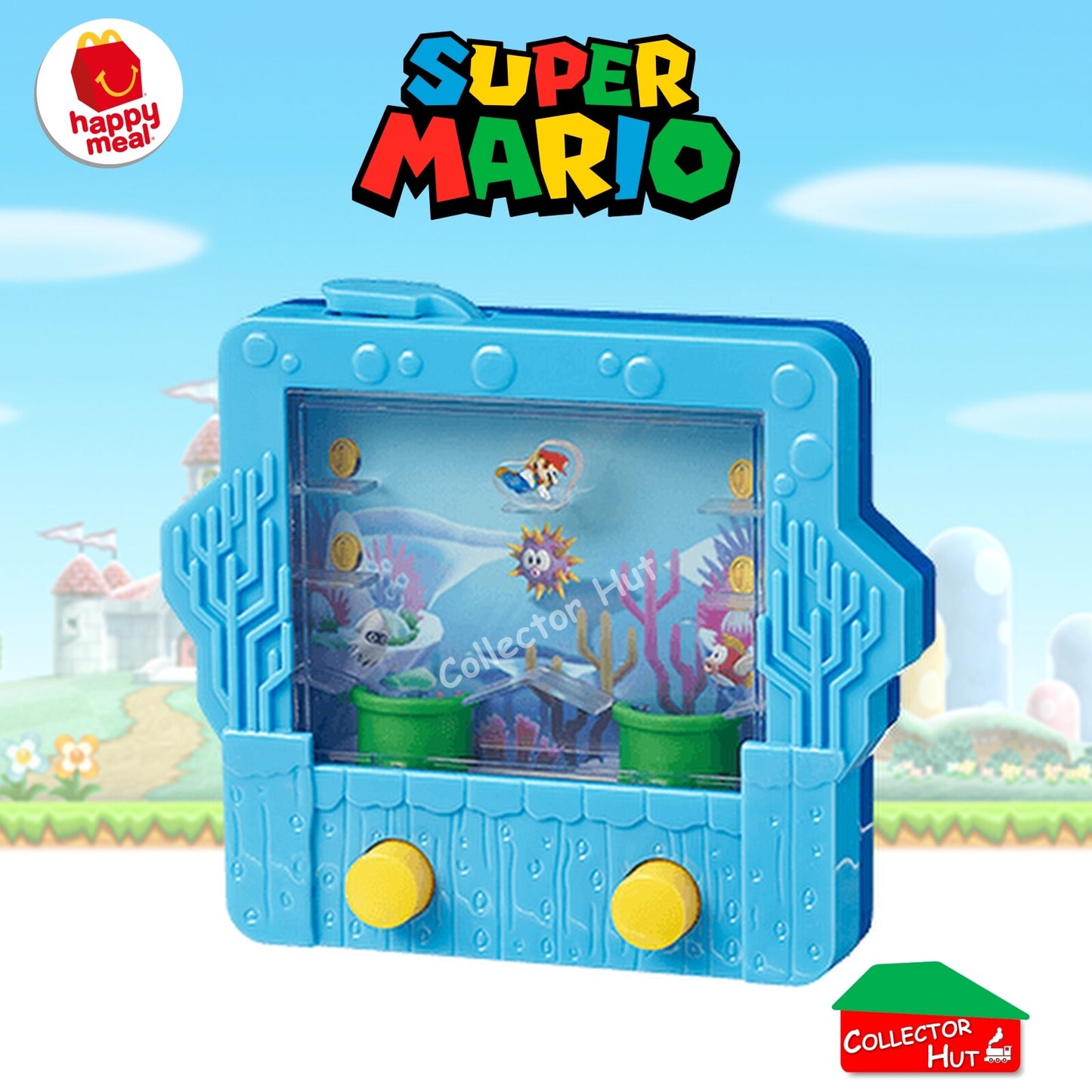 McDonald's Happy Meal Super Mario 2018 Plastic Toys Figurines New & Sealed