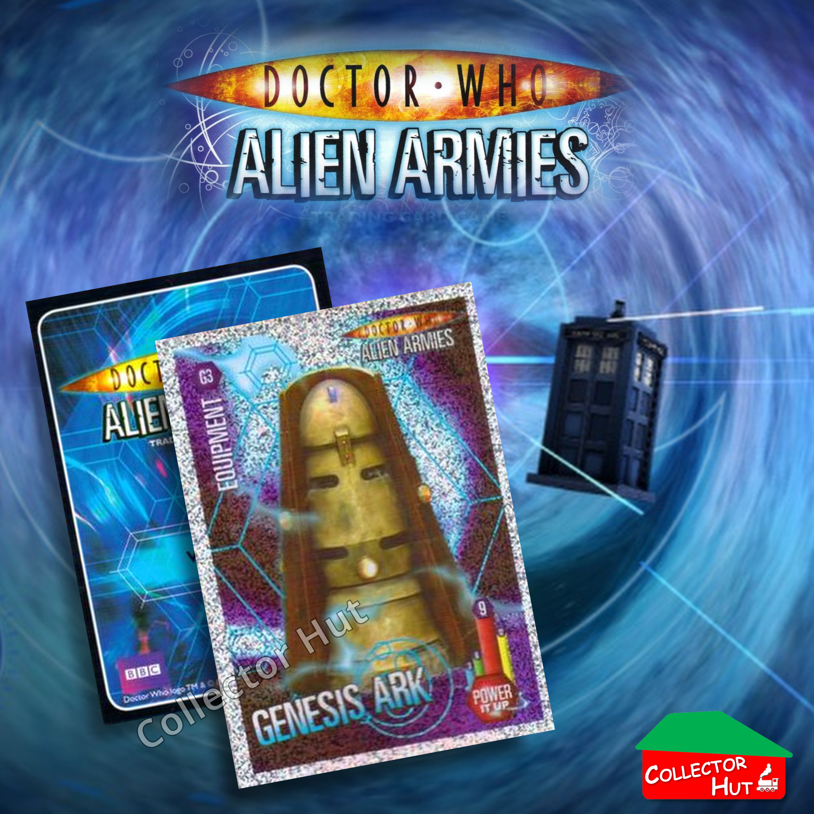 DOCTOR WHO Alien Armies Trading Cards Glitter Super Emboss Foil Cards