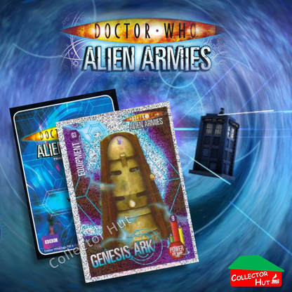 DOCTOR WHO Alien Armies Trading Cards Glitter Super Emboss Foil Cards