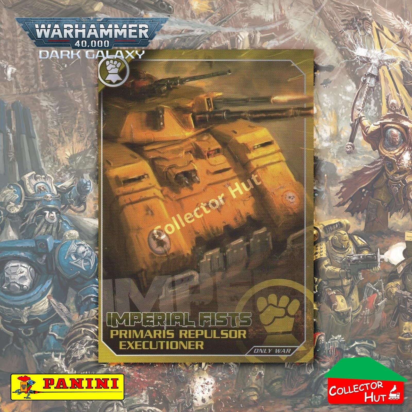 PANINI Warhammer 40,000 Dark Galaxy Only War Base Trading Cards #1-225