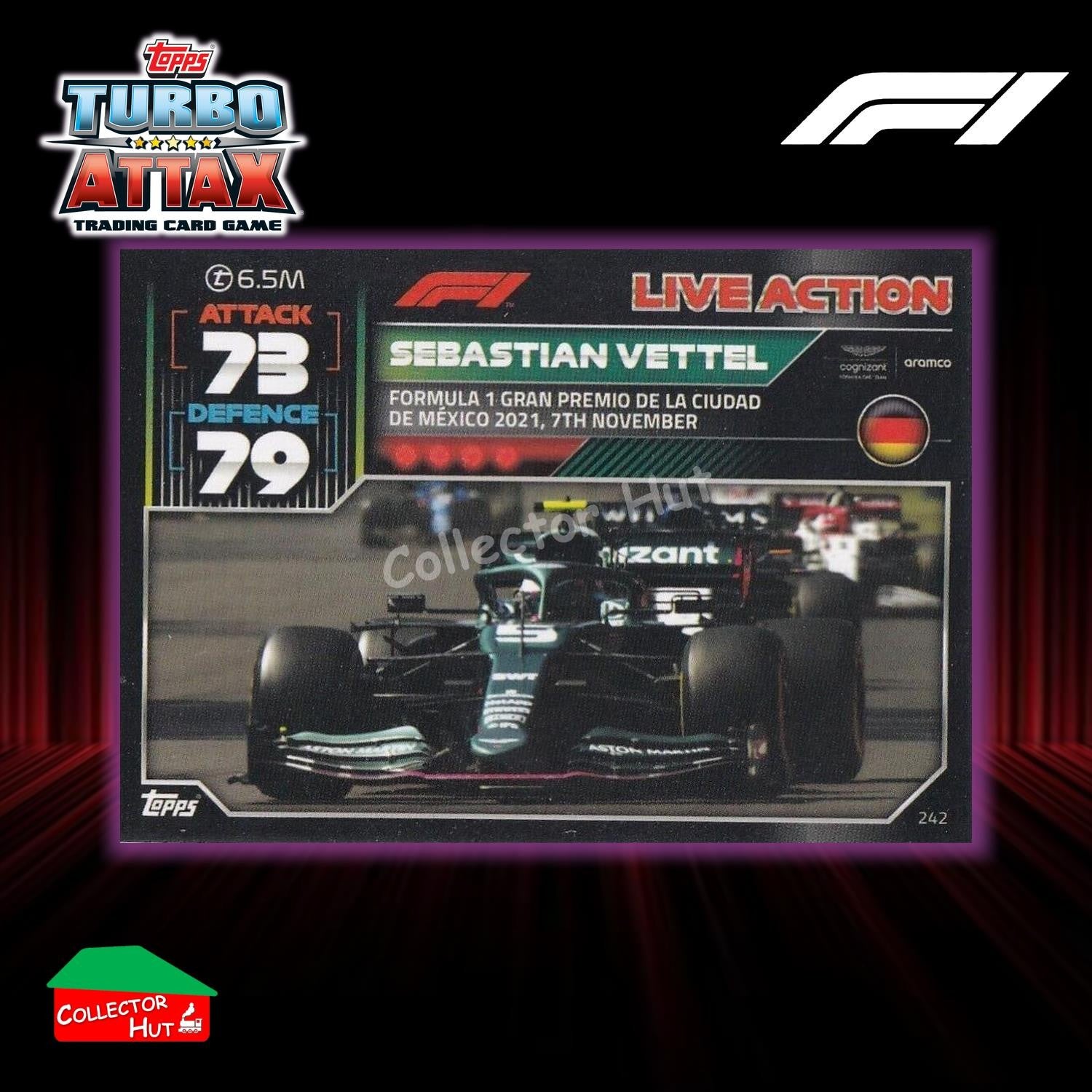 Topps Turbo Attax Formula 1 F1 2022 #136-279 Base Cards YOU CHOOSE