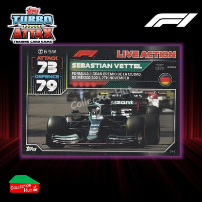 Topps Turbo Attax Formula 1 F1 2022 #136-279 Base Cards YOU CHOOSE