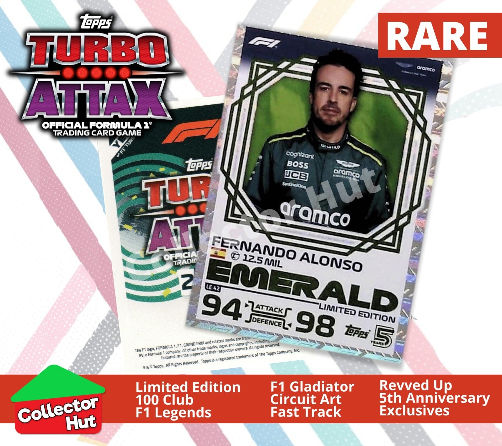 Topps Turbo Attax Formula 1 F1 2024 #313-344 RARE Limited Cards YOU CHOOSE