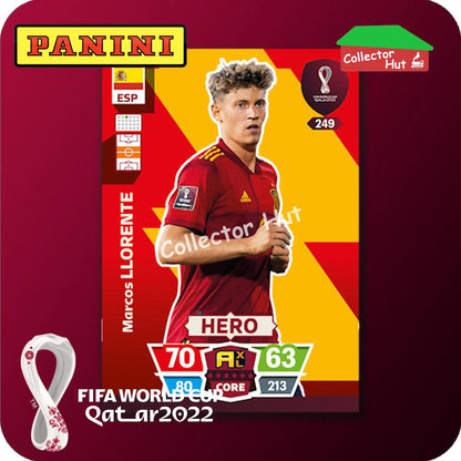 Panini Adrenalyn XL Qatar World Cup 2022 Trading Cards BASE SET #145-288