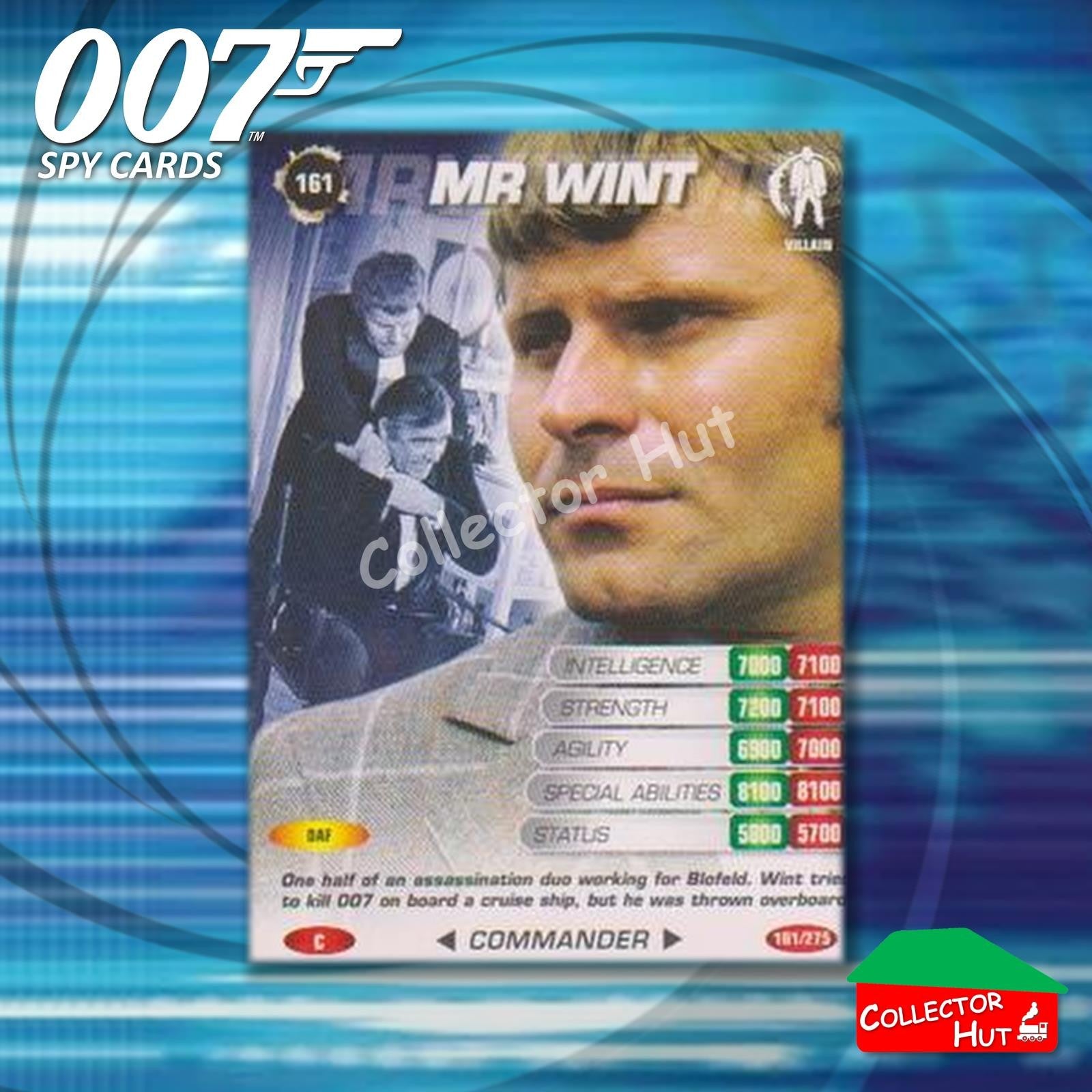 James Bond 007 Commander Spy Cards BASE COMMON YOU CHOOSE