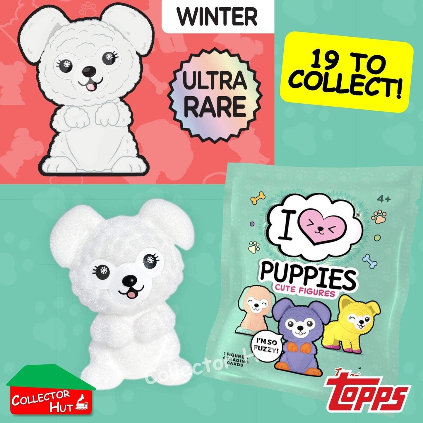 Topps I Love Puppies Cute Blind Bag Mini Figures IDENTIFIED