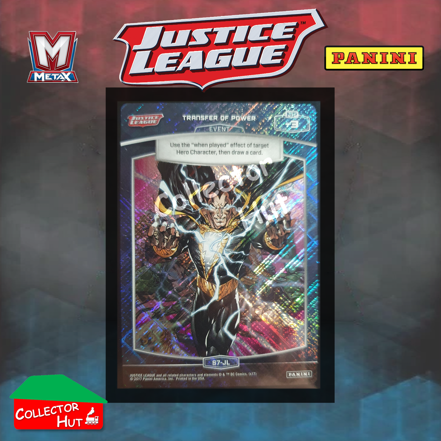 Panini MetaX DC Justice League Foil Cards S1-S72 Choose Your Card