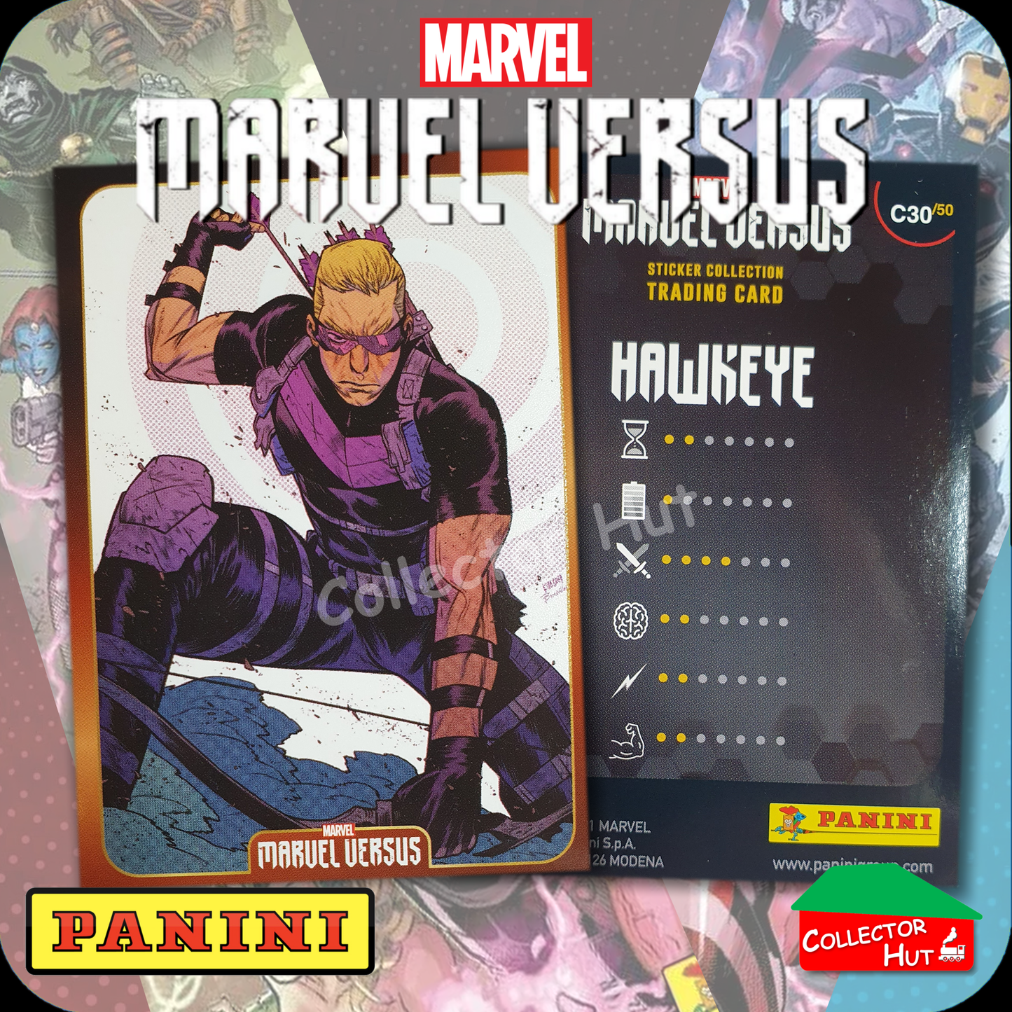 Panini Marvel Versus 2022 Series Trading Cards 1-50 NEW FRESH You Choose