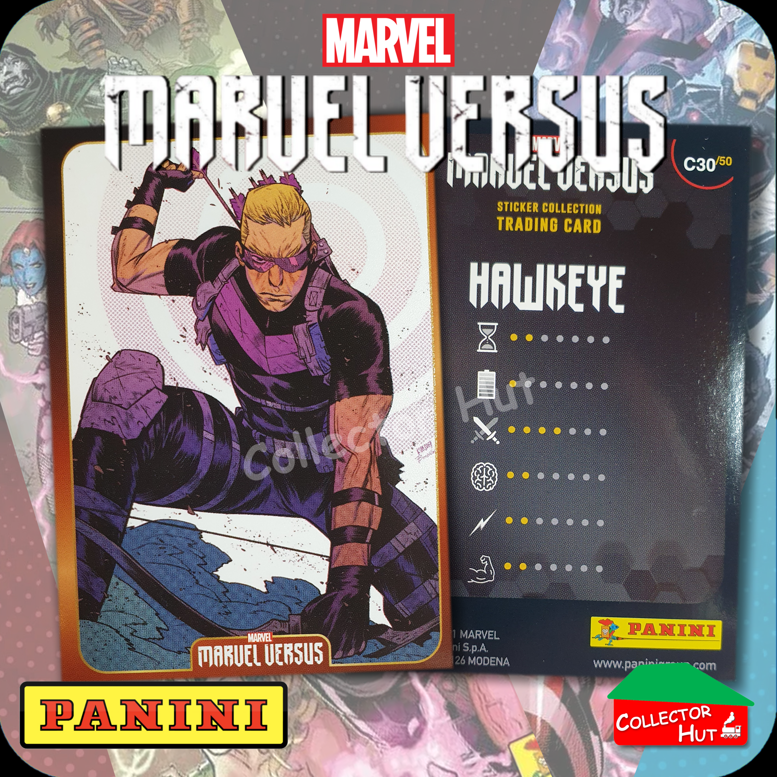 Panini Marvel Versus 2022 Series Trading Cards 1-50 NEW FRESH You Choose