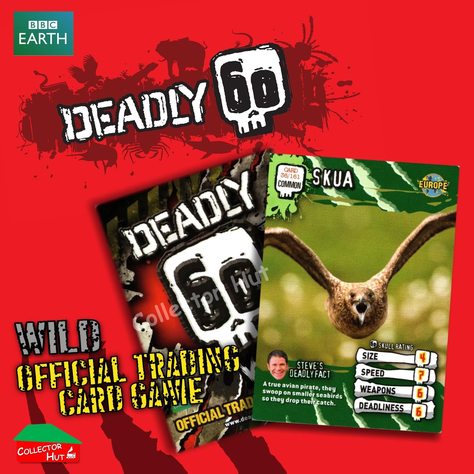 CBBC Deadly 60 WILD Trading Cards  Choose Your Cards