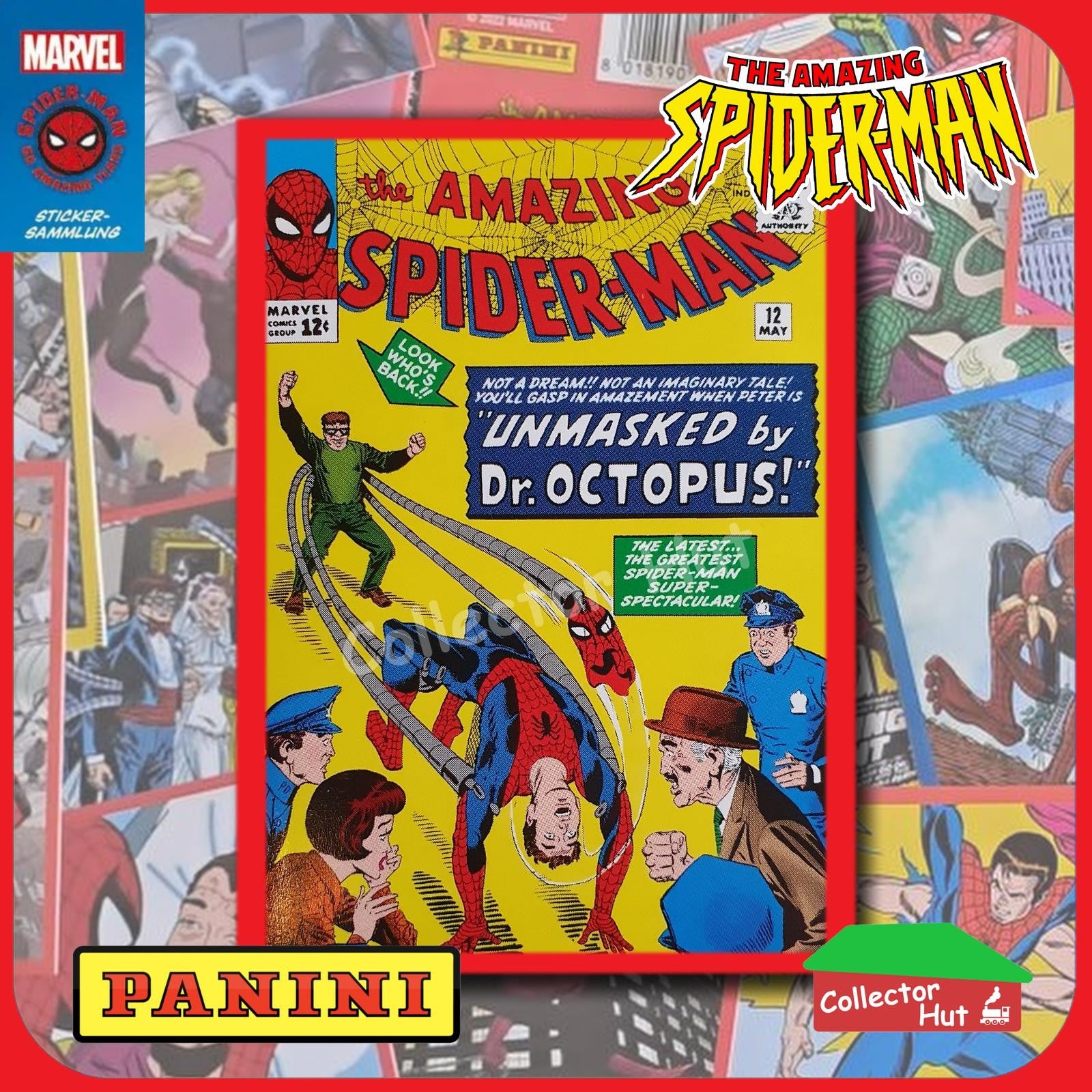 Panini The Amazing Spider-Man 60th Anniversary Sticker Collection Singles