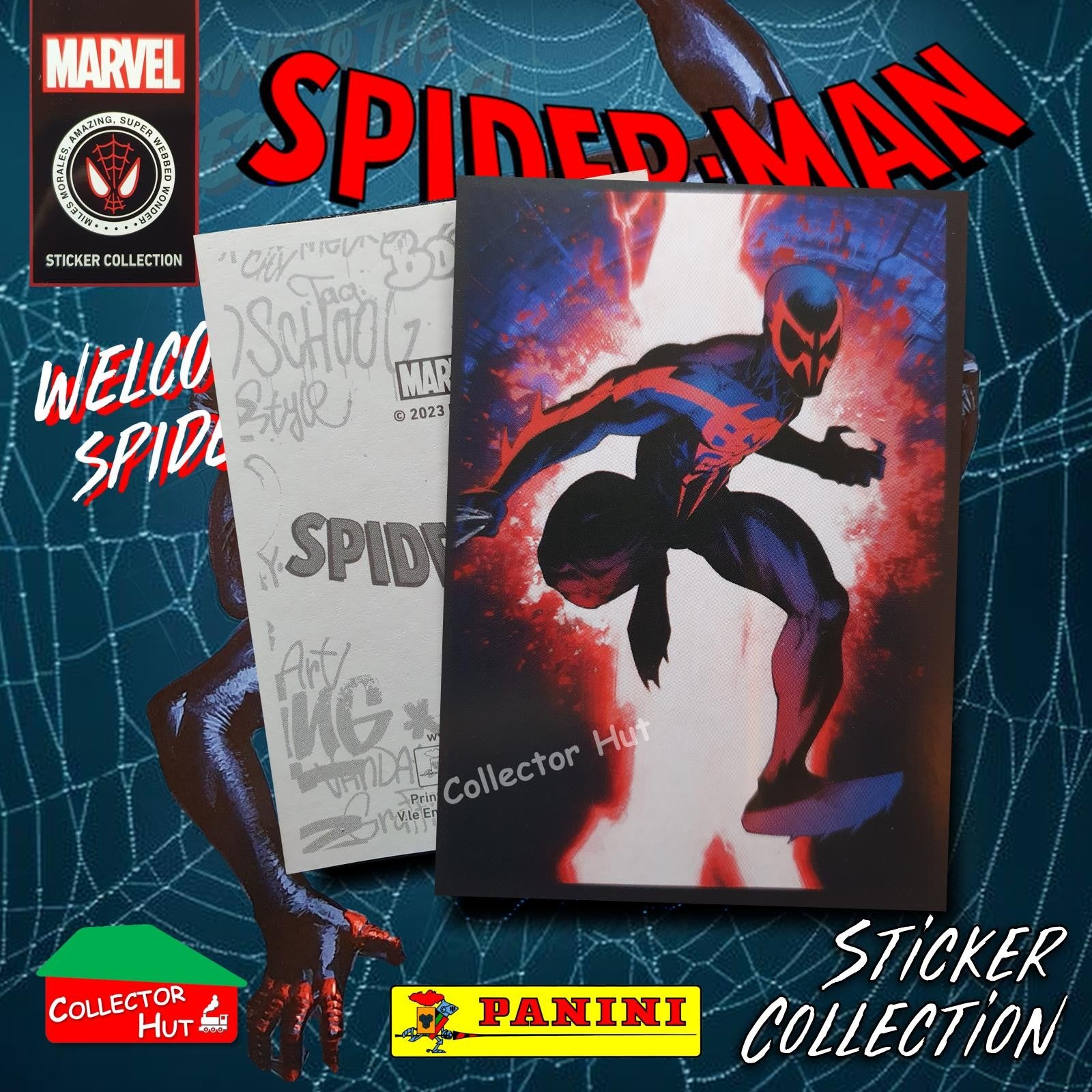 Panini Spider-Man Spider-Verse 2023 Collection Sticker Singles #1-163 & F1-30