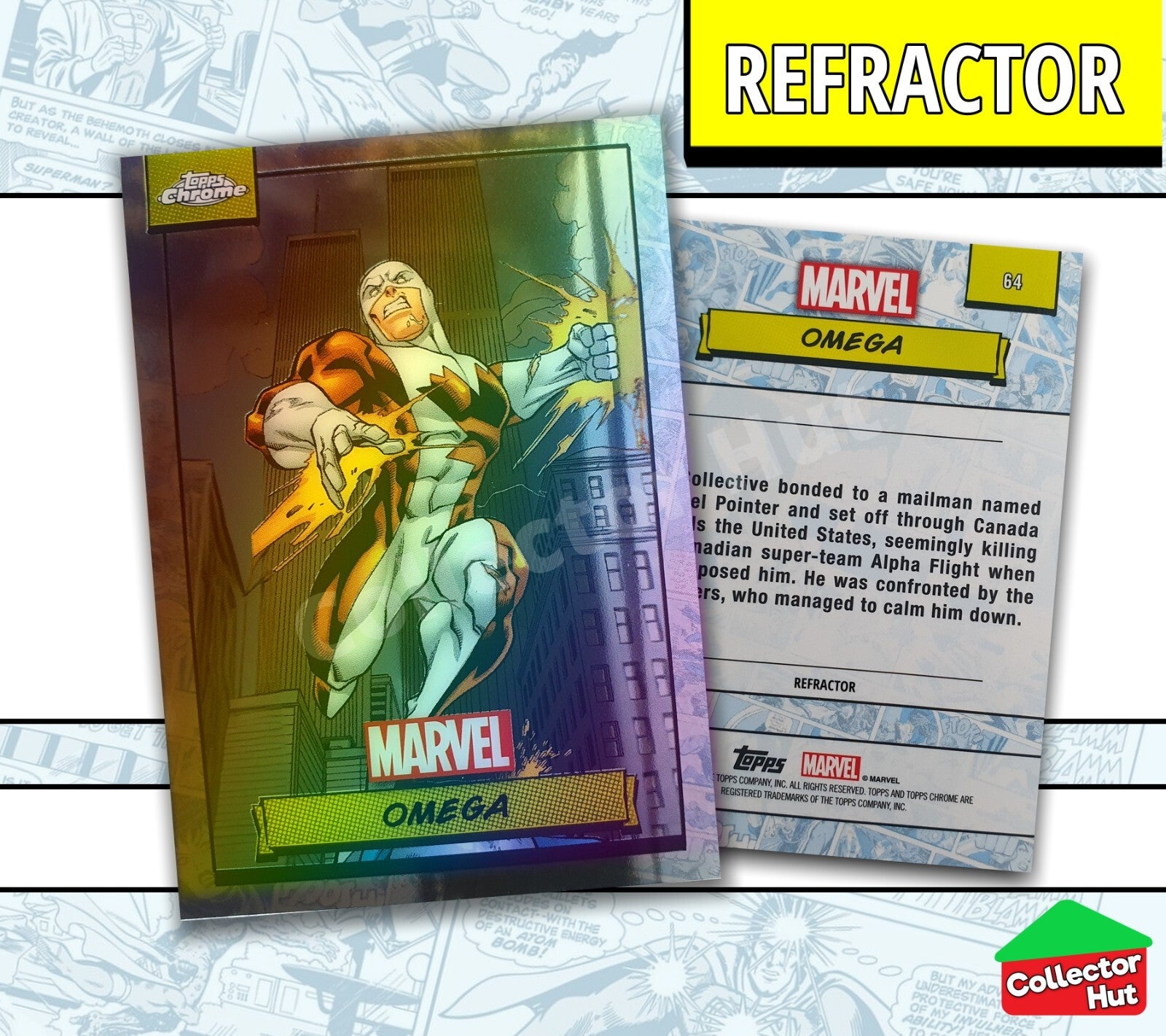 Marvel Topps Chrome 2024 REFRACTOR Card Collection YOU CHOOSE