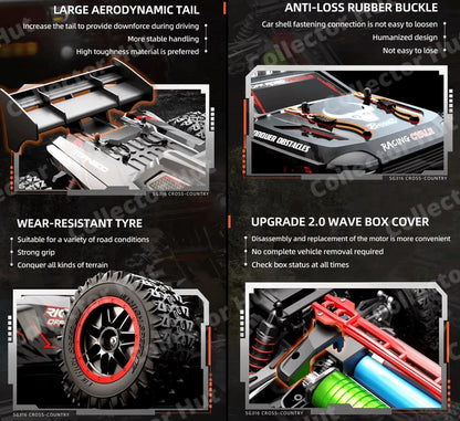 ZLL SG316 Beast Pro / Max High Speed Off Road RC Dirt Buggy 40-80kmH