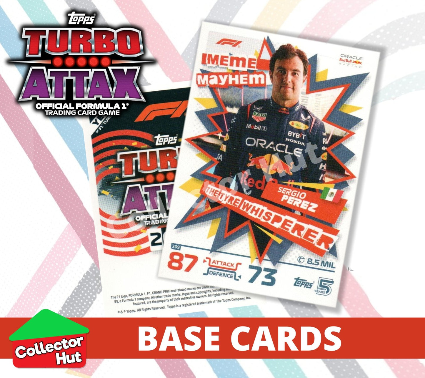 Topps Turbo Attax Formula 1 F1 2024 #167-312 Base Cards YOU CHOOSE