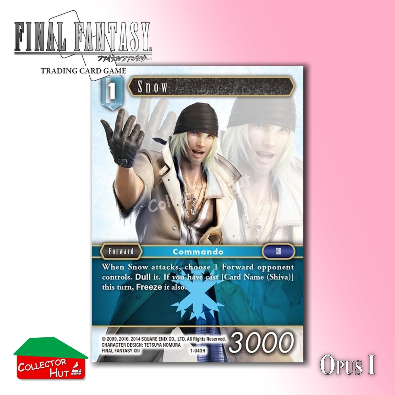 Final Fantasy Trading Card Game OPUS I Singles You Choose