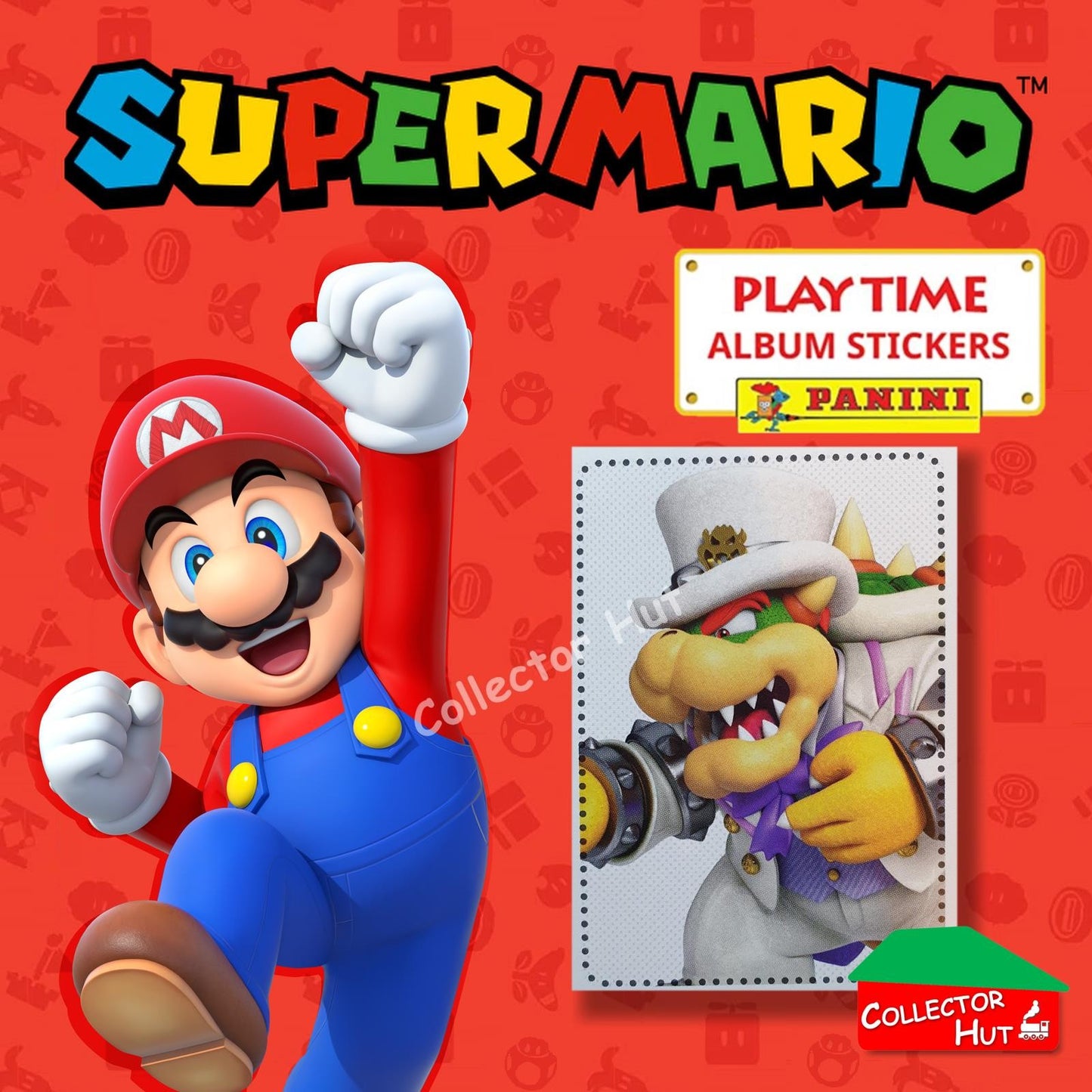 Panini Super Mario Playtime Sticker Collection Singles