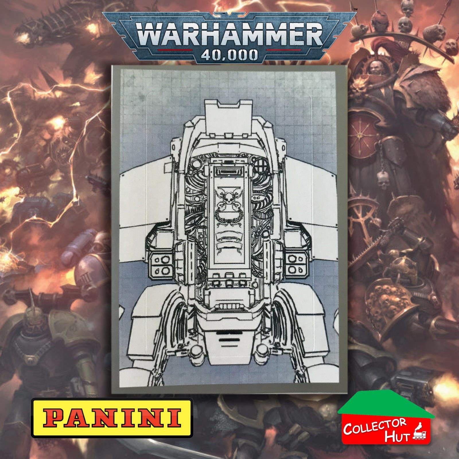 PANINI Warhammer 40,000 Warriors of the Emperor Stickers You Choose