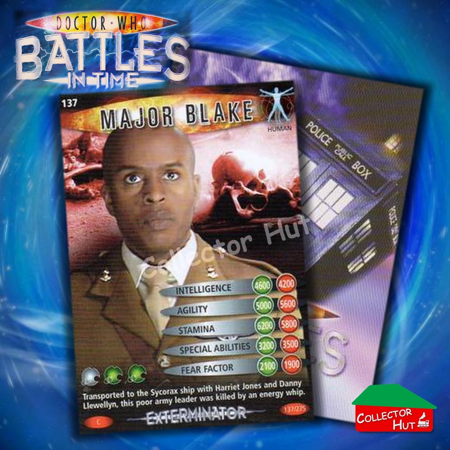DOCTOR WHO Battles in Time #1-139 EXTERMINATOR RARE & COMMON Cards YOU CHOOSE