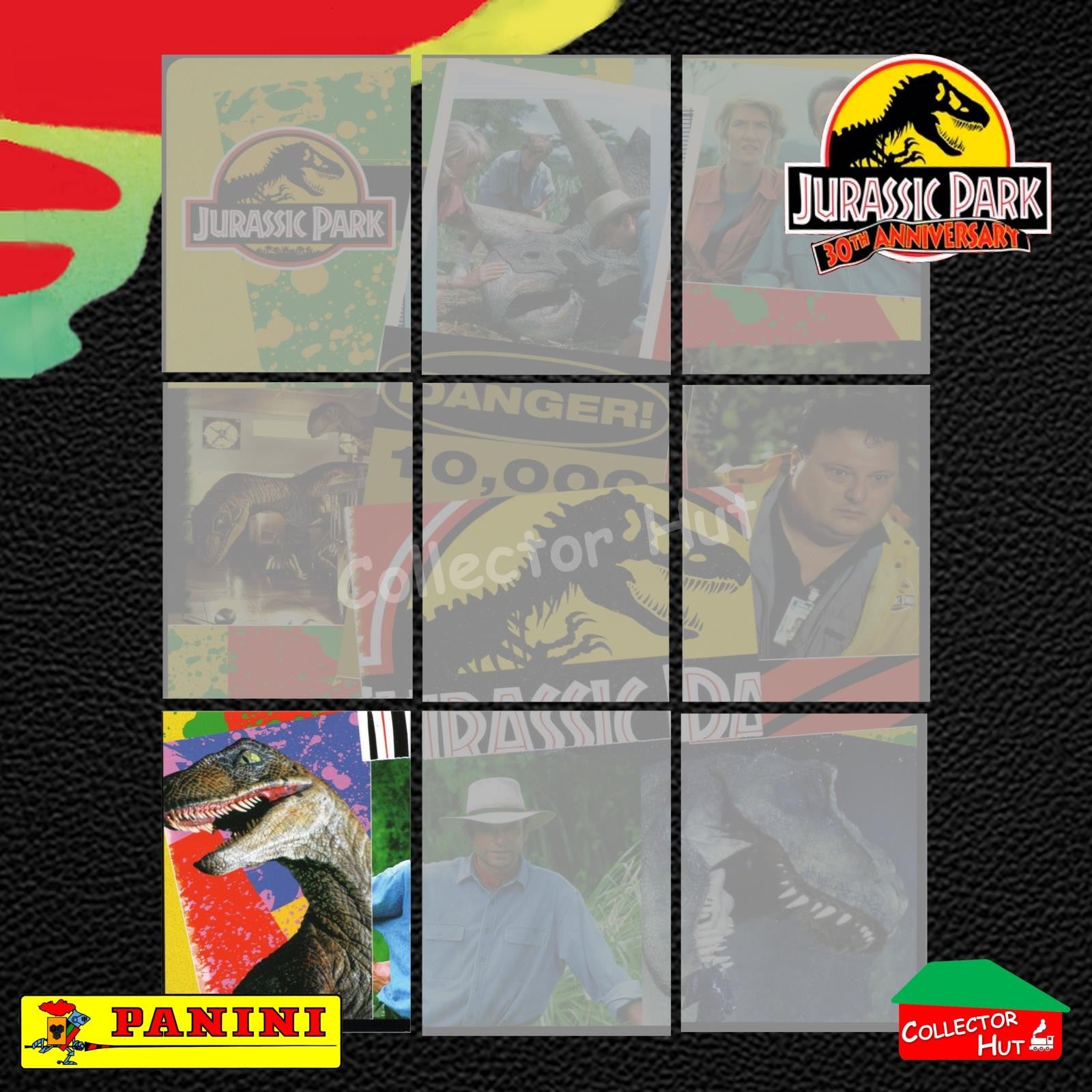 Jurassic World 30th Anniversary Trading Card Collection BASE CARDS #1-195