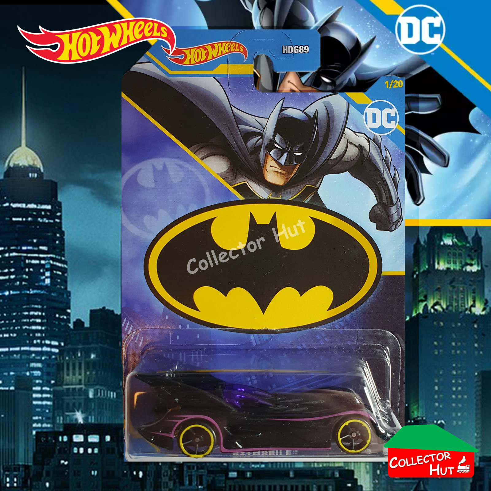 Hot Wheels DC Batman HDG89 1:64 Scale Die Cast
