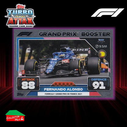 Topps Turbo Attax Formula 1 F1 2022 Limited Edition, 100 Club & Foil Cards