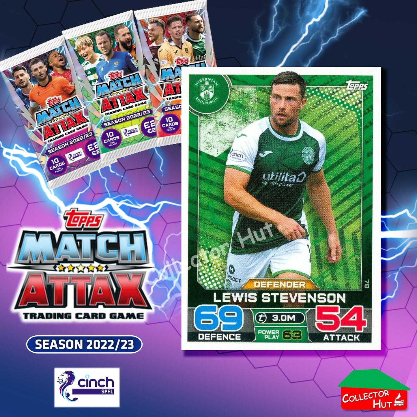 TOPPS MATCH ATTAX SPFL 2022/23 #1-162 Choose Your Card