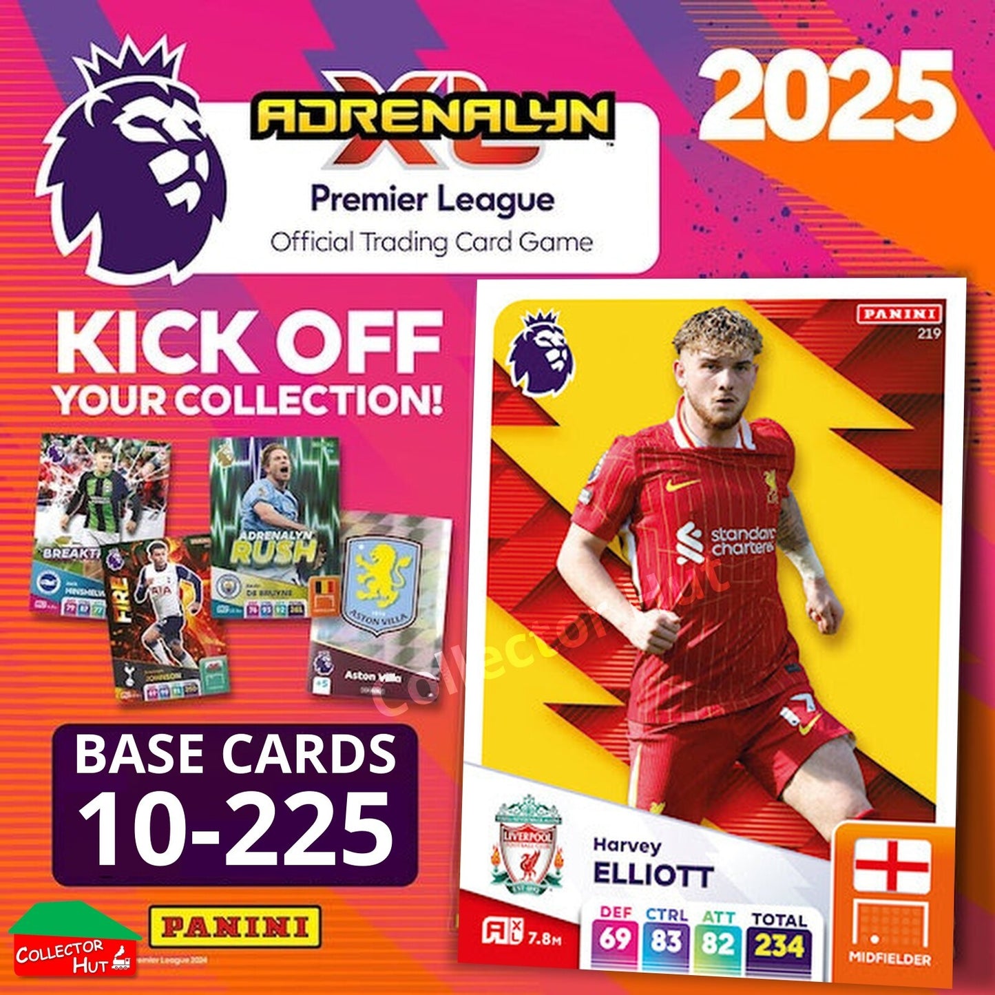 Panini Adrenalyn XL Premier League 2025 2024/25 Base & Foils #10-225