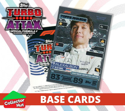 Topps Turbo Attax Formula 1 F1 2024 #167-312 Base Cards YOU CHOOSE